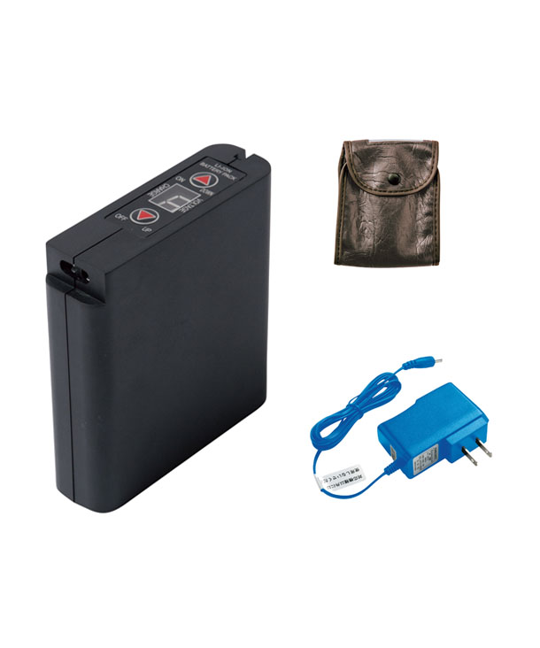 空調服専用 バッテリーセット(バッテリー・急速AC充電器・ケース